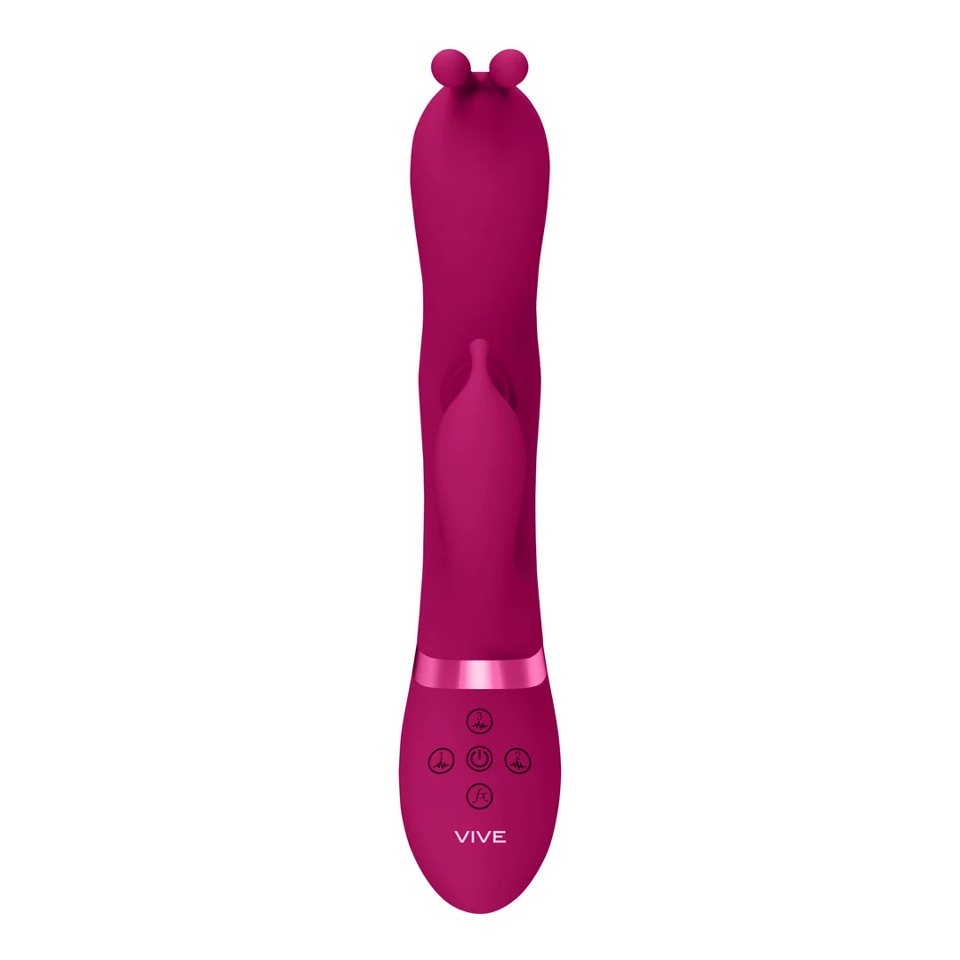 Vibrador rabbit, 3 motores y eje Pulse Wave, VIVE VIVE by Shots - Imagen 2
