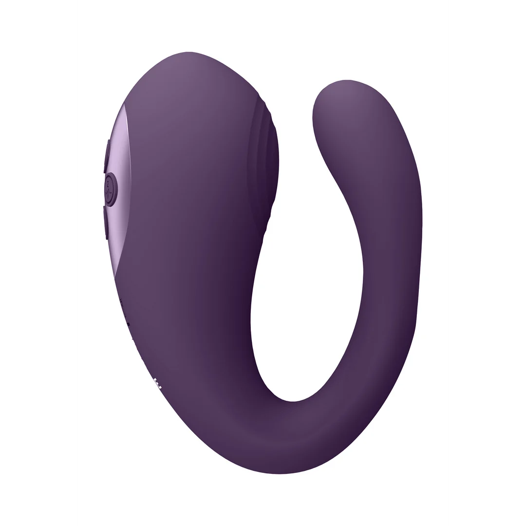 Vibrador dúo con función pulsante para el clítoris: Tester VIVE by Shots - Imagen 9