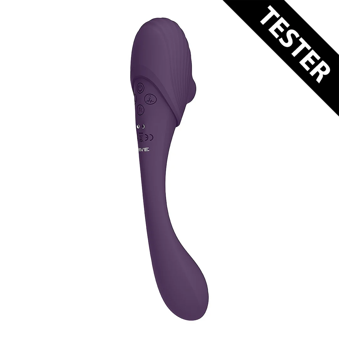 Vibrador doble flexible – Tester VIVE by Shots - Imagen 1