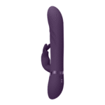Vibrador rabbit – punta vibratoria y cuentas giratorias – VIVE by Shots, rosa VIVE by Shots - Imagen 8