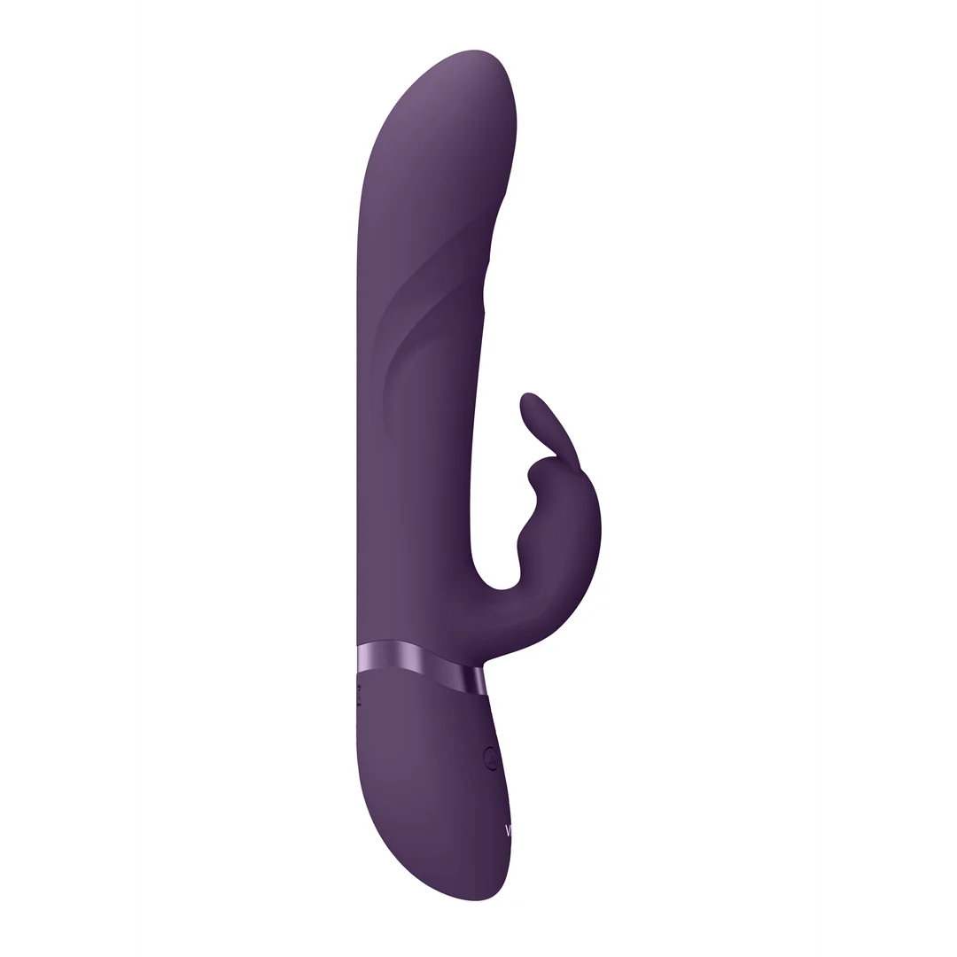 Vibrador rabbit – punta vibratoria y cuentas giratorias – VIVE by Shots, rosa VIVE by Shots - Imagen 10
