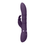 vibrador rabbit con anillos móviles de arriba abajo, VIVE morado, VIVE by Shots - Imagen 8