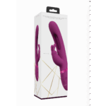 Vibrador rabbit con tres motores y estimulador móvil para el punto G, VIVE rosa, VIVE by Shots