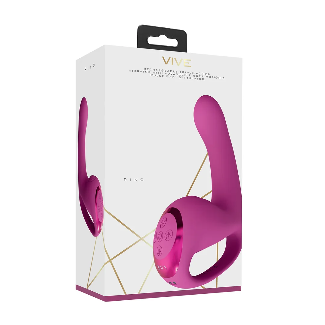 Vibrador con 3 motores | Triple Motor Thumper VIVE by Shots - Imagen 1