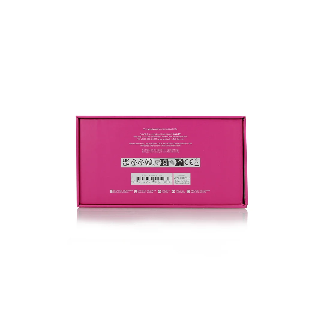 Vibrador con 3 motores | Triple Motor Thumper VIVE by Shots - Imagen 3