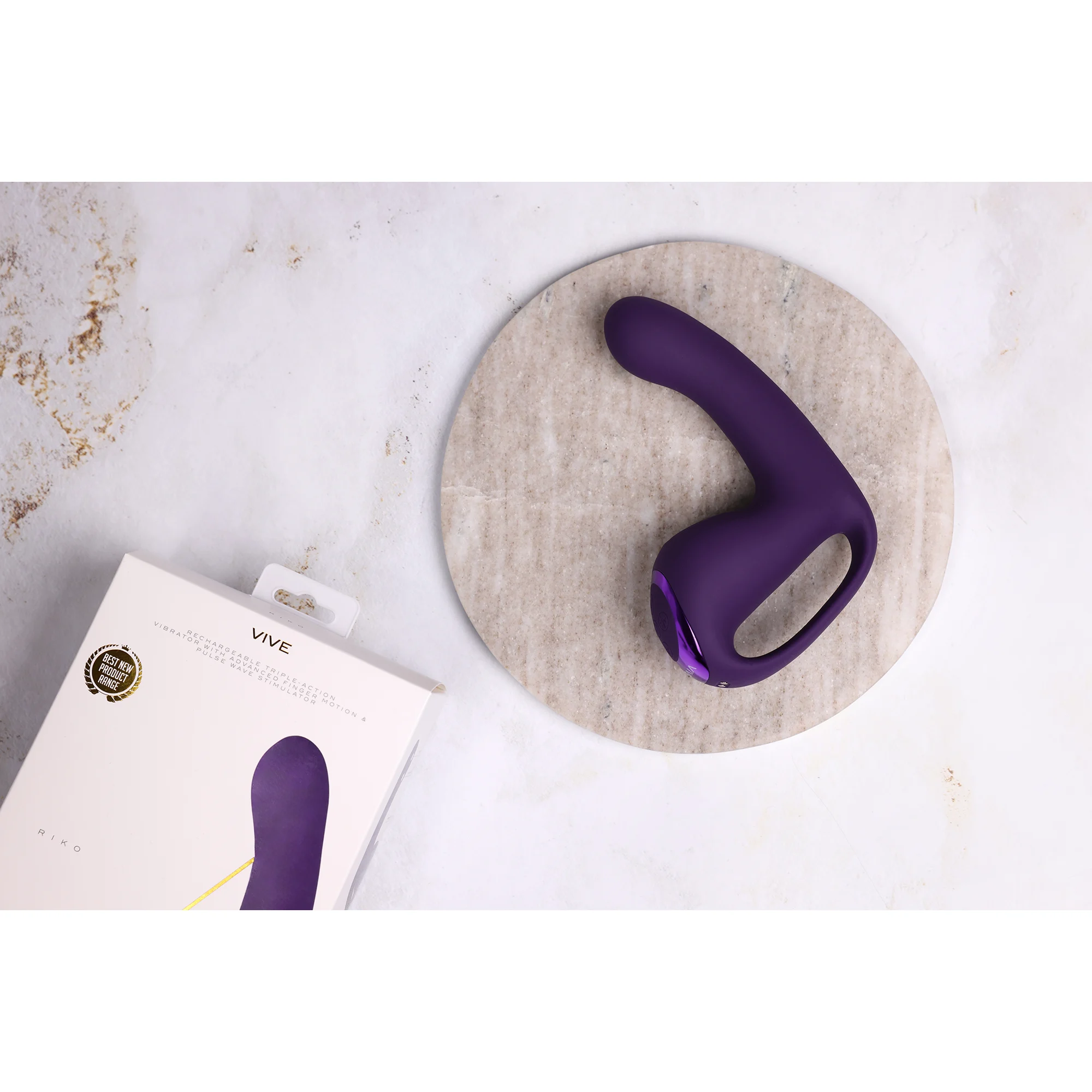 Vibrador con 3 motores | Triple Motor Thumper VIVE by Shots - Imagen 12