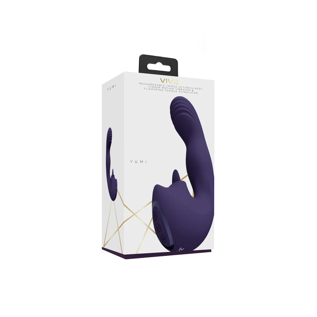 Vibrador para dedos con tres motores, rosa VIVE by Shots - Imagen 7