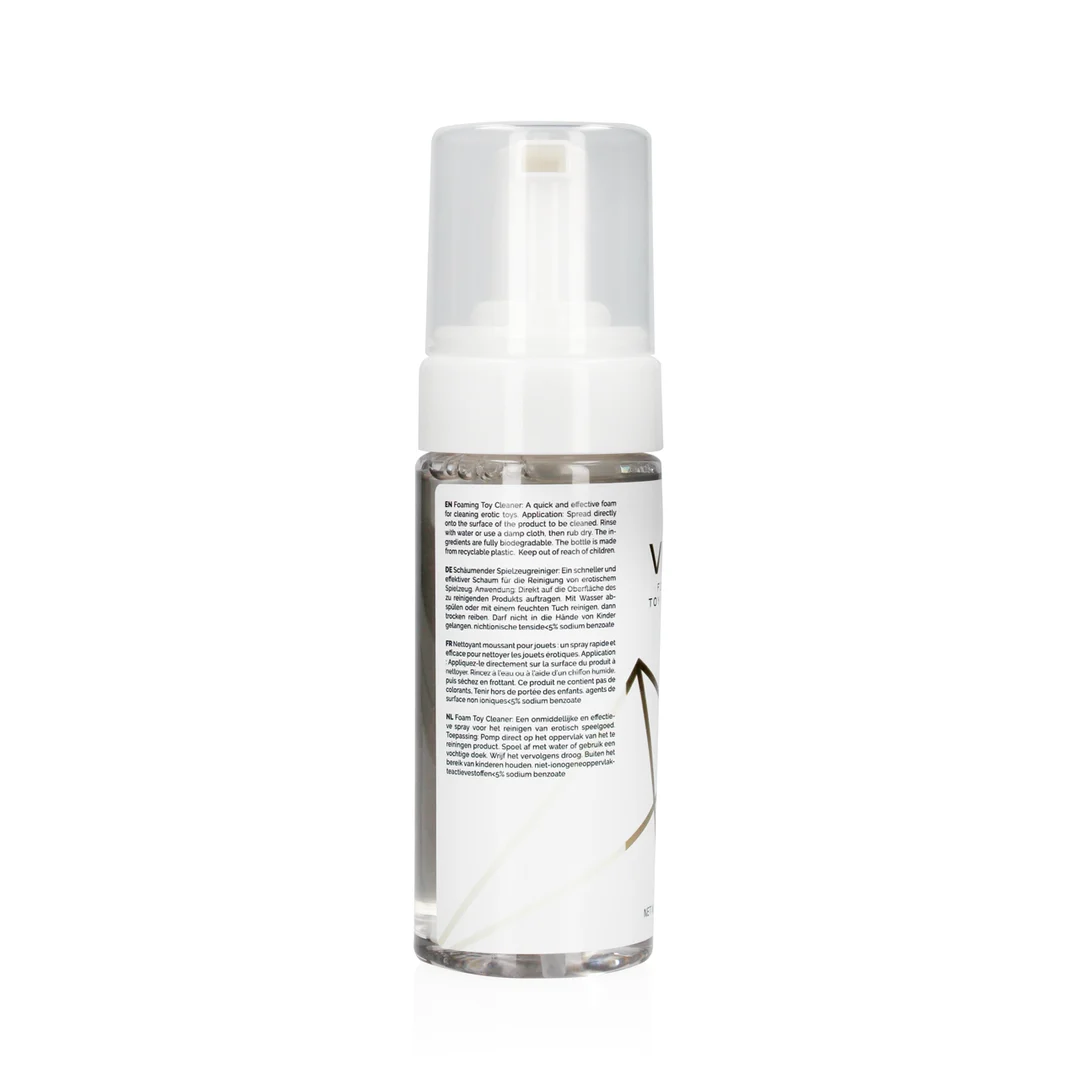 Limpiador de juguetes espumoso para juguetes eróticos, sin género, VIVE by Shots, 4,7 fl oz / 140 ml - Imagen 2