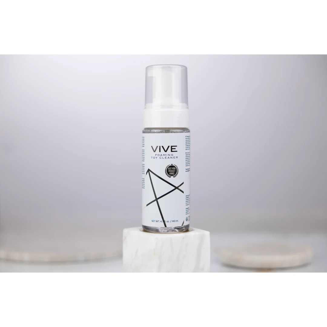 Limpiador de juguetes espumoso para juguetes eróticos, sin género, VIVE by Shots, 4,7 fl oz / 140 ml - Imagen 3