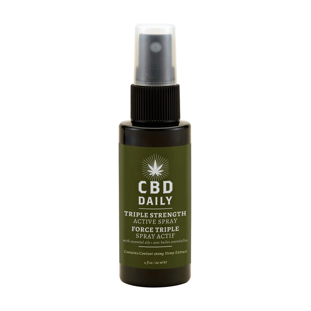 Spray de triple acción Earthly Body CBD Daily Active 60 ml - Imagen 2