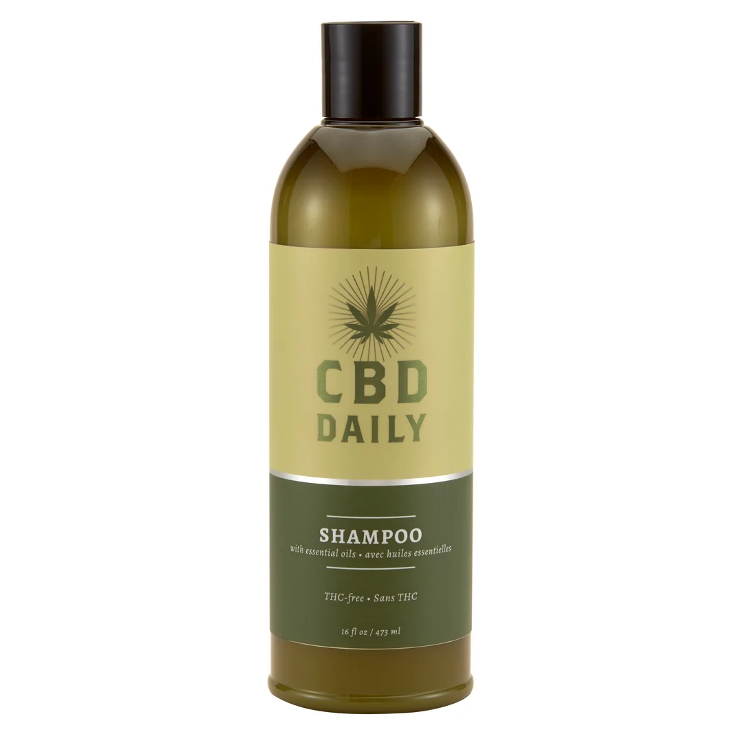 Champú – Cuidado sin sulfatos para todo tipo de cabello – Neutro en cuanto al género – Earthly Body – 16 fl oz / 473 ml - Imagen 1