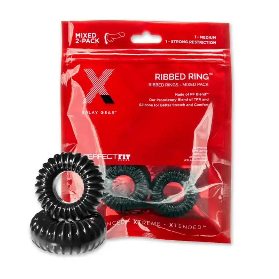 PerfectFit Blend Premium Stretch Ribbed Ring Slim - Imagen 1
